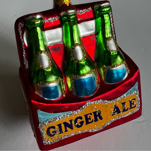 Old World Christmas Glass Ornament 6-Pack Ginger Beer New - Picture 6 of 11